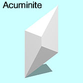 render of Acuminite model