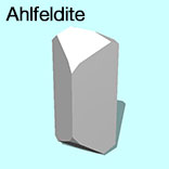render of Ahlfeldite model