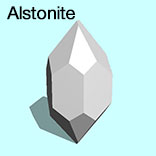 render of Alstonite model