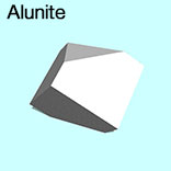 render of Alunite model