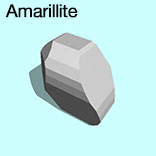 render of Amarillite model
