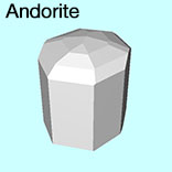 render of Andorite model