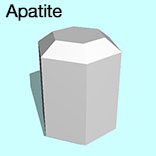 render of Apatite model