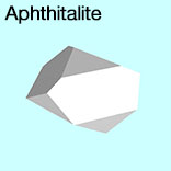 render of Aphthitalite model