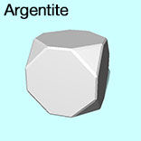 render of Argentite model