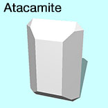 render of Atacamite model