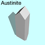 render of Austinite model