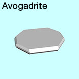 render of Avogadrite model