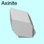 render of Axinite model
