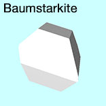 render of Baumstarkite model
