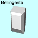 render of Bellingerite model