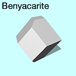 render of Benyacarite model