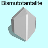 render of Bismutotantalite model
