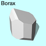 render of Borax model