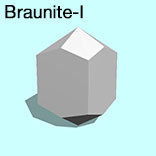 render of Braunite-I model