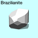 render of Brazilianite model