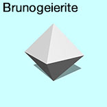 render of Brunogeierite model