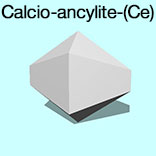 render of Calcio-ancylite-(Ce) model
