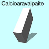 render of Calcioaravaipaite model