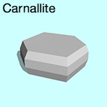 render of Carnallite model