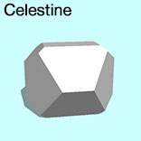 render of Celestine model