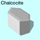 render of Chalcocite model