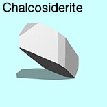render of Chalcosiderite model