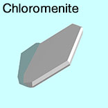 render of Chloromenite model