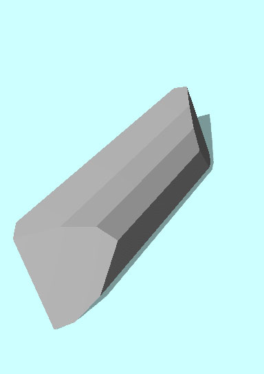 Rendering of Chlorophoenicite mineral.