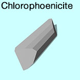 render of Chlorophoenicite model