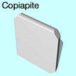 render of Copiapite model
