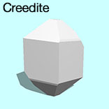 render of Creedite model