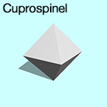 render of Cuprospinel model