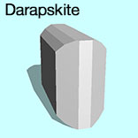 render of Darapskite model
