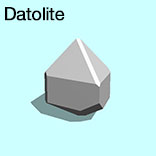 render of Datolite model