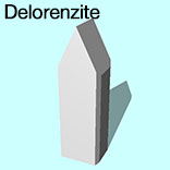 render of Delorenzite model