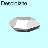 render of Descloizite model