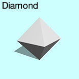render of Diamond model