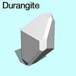 render of Durangite model