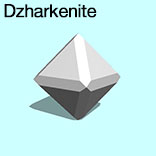 render of Dzharkenite model