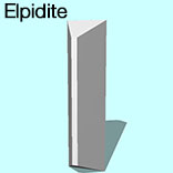 render of Elpidite model