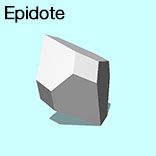 render of Epidote model