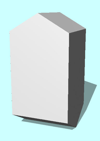 Rendering of Epsomite mineral.