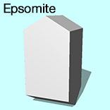 render of Epsomite model