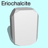 render of Eriochalcite model