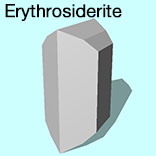 render of Erythrosiderite model
