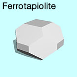 render of Ferrotapiolite model
