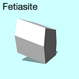 render of Fetiasite model