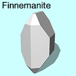 render of Finnemanite model
