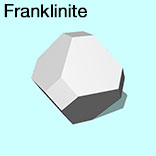 render of Franklinite model